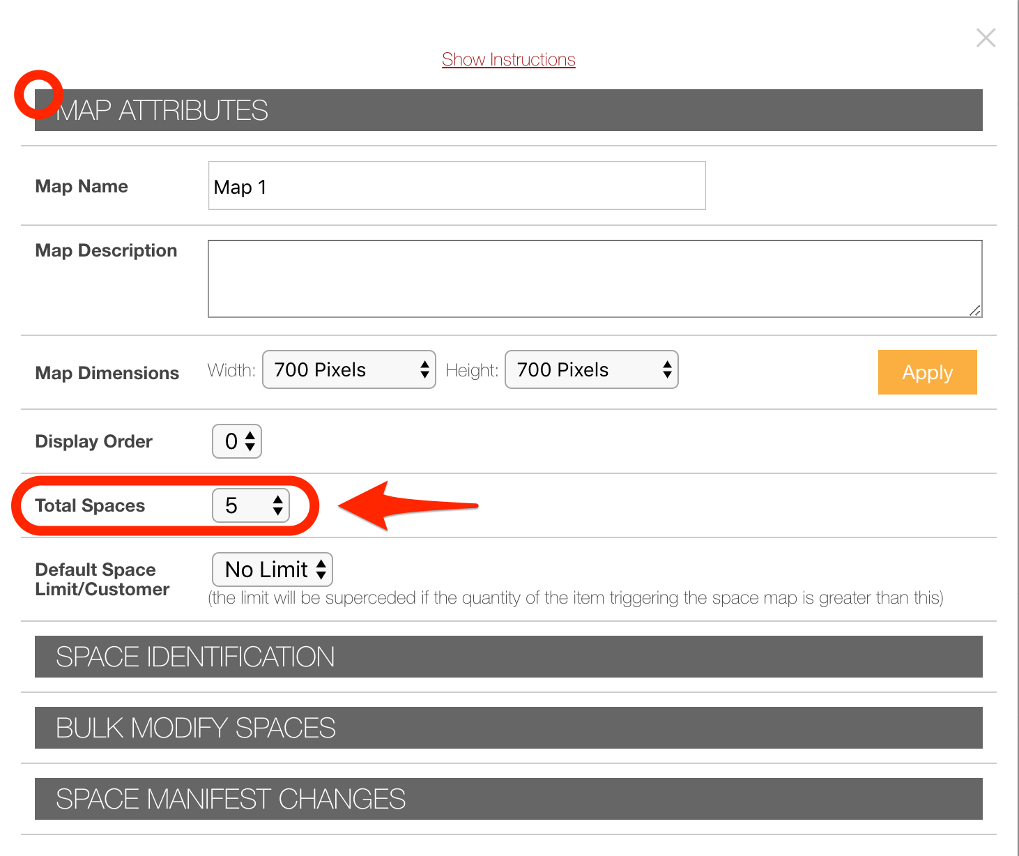 total spaces alternative