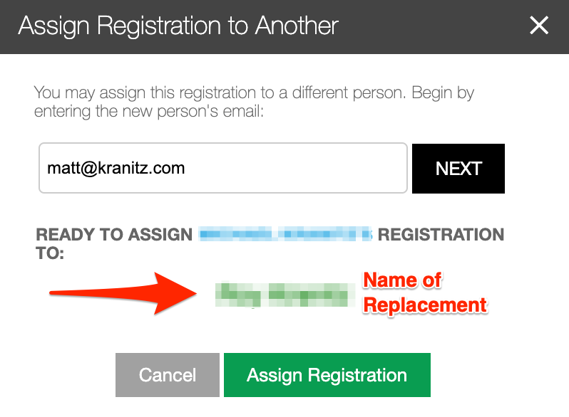 assign registration online